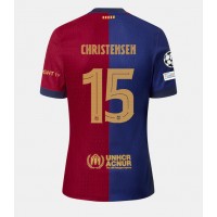 Billiga Barcelona Andreas Christensen #15 Hemma fotbollskläder 2024-25 Kortärmad